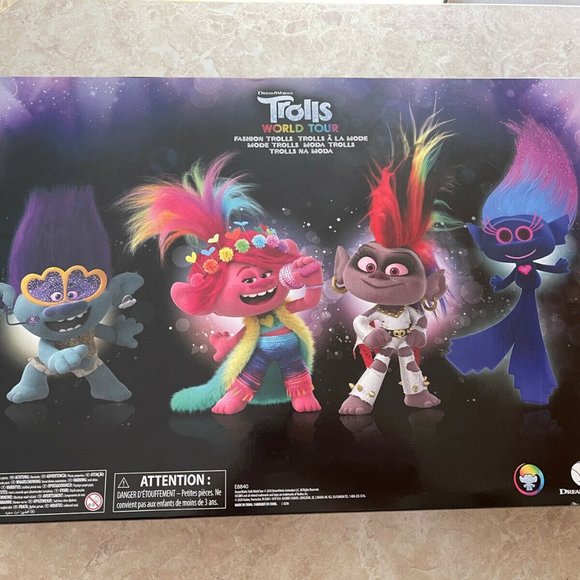 Trolls Vinyl Fashion Remix Pack TROLLS Sealed Box! NEW SHIPOUT FAST - Picture 9 of 15